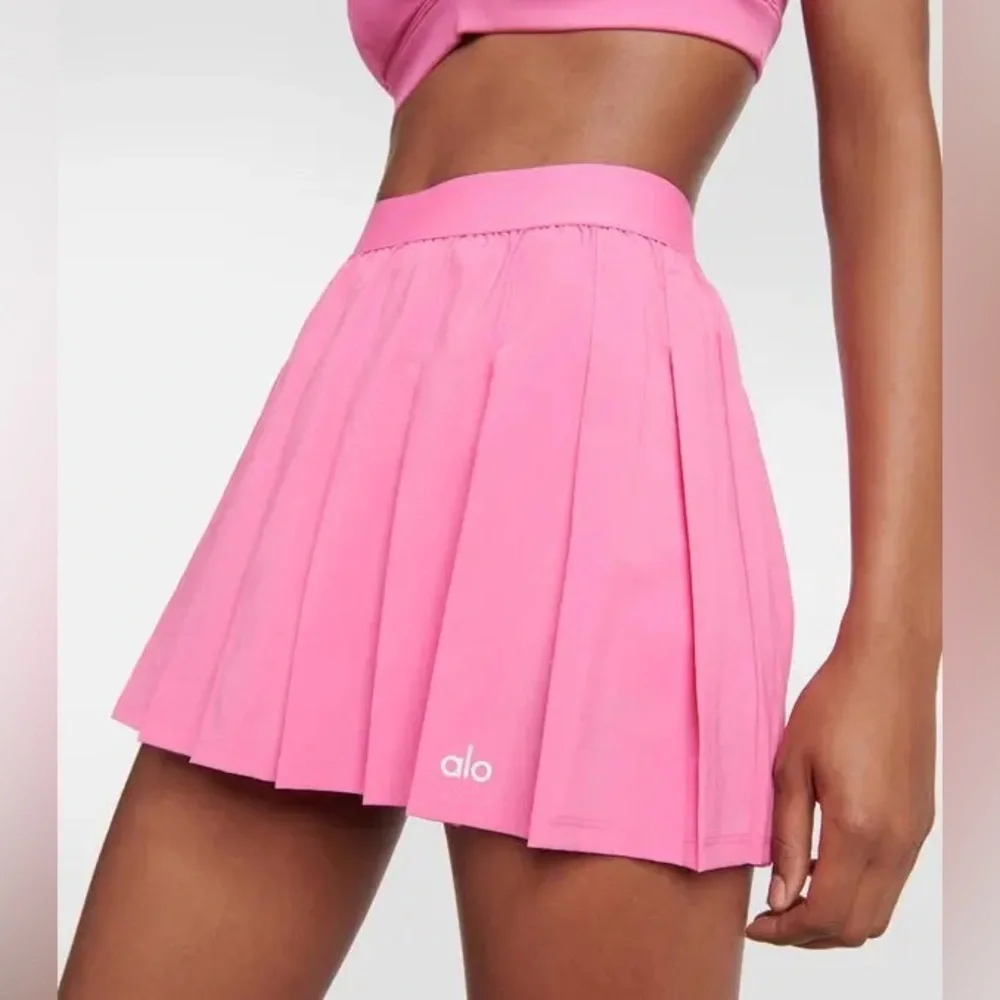 Alo paradise pink varsity skirt Sz L